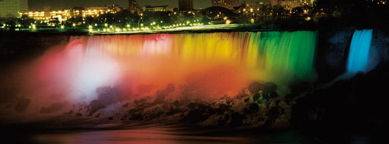 Niagara Falls Nightly Illumination - Embassy Suites by Hilton Niagara Falls - Fallsview Hotel, Canada